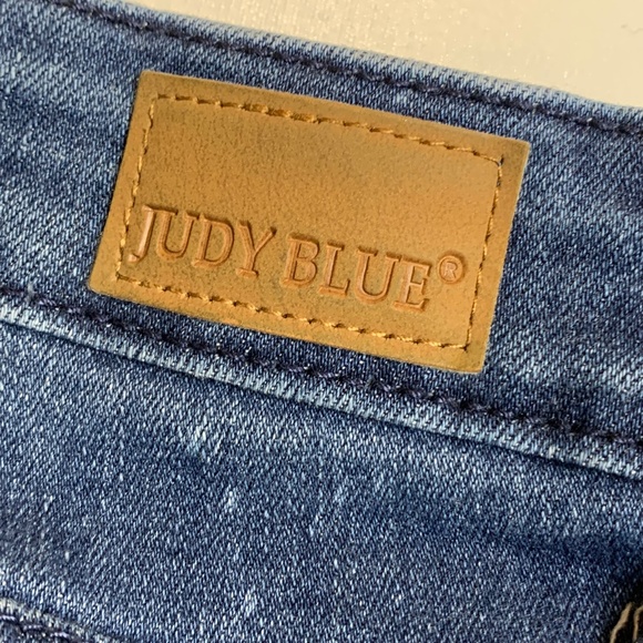 Judy Blue Relaxed Fit Mineral Wash Mid Rise Stretch Denim Jeans size 5/ 27 - Picture 8 of 16
